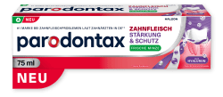 NEU: parodontax Zahnfleisch Stärkung & Schutz
